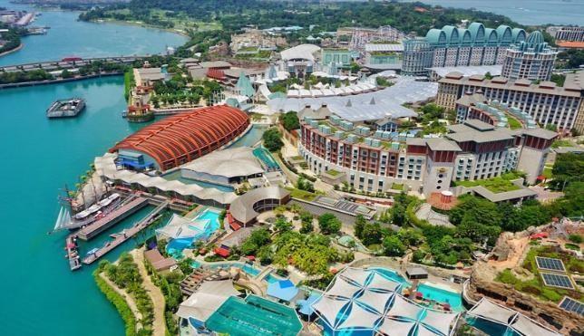 Sentosa Island in Singapore